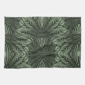 Tropische Blätter Geschirrtuch (Horizontal)