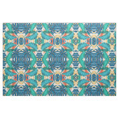 Tropische Blätter grün und blau Stoff (Fat Quarter (45,7 x 55,9 cm))