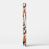 Tropische Blätter handgezeichnet nahtlos Muster. B Case-Mate iPhone Hülle (Rückseite / Rechts)