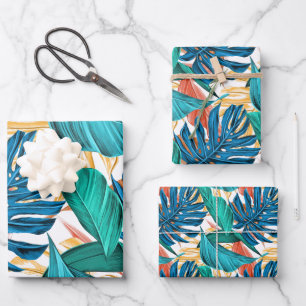 Tropische Blätter Herbst bleibt schönes Thema