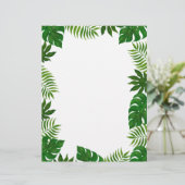 Tropische Blätter | Hochzeitstadium (Stehend Vorderseite)