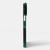 Tropische Blätter iPhone 13 Pro Max Fall Hülle (Rechte Seite)