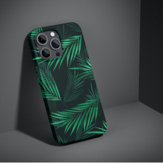 Tropische Blätter iPhone 13 Pro Max Fall Hülle