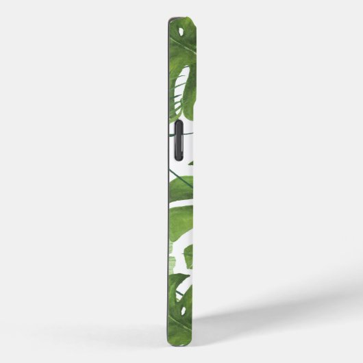 Tropische Blätter iPhone 15 Fall Case-Mate iPhone Hülle (Rückseite / Rechts)