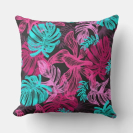 Tropische Blätter Kissen