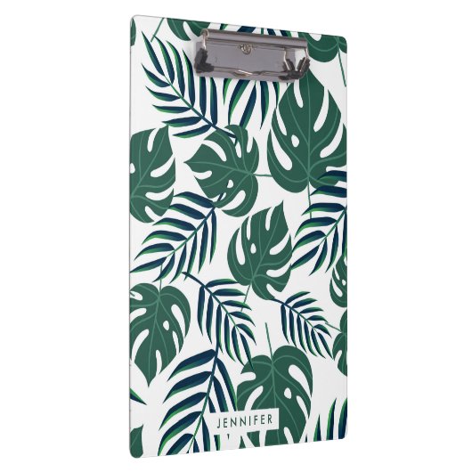 Tropische Blätter Klemmbrett (Rechts)
