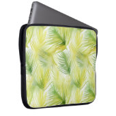 Tropische Blätter Laptopschutzhülle (Vorne Rechts)