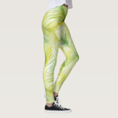 Tropische Blätter Leggings (Rechts)