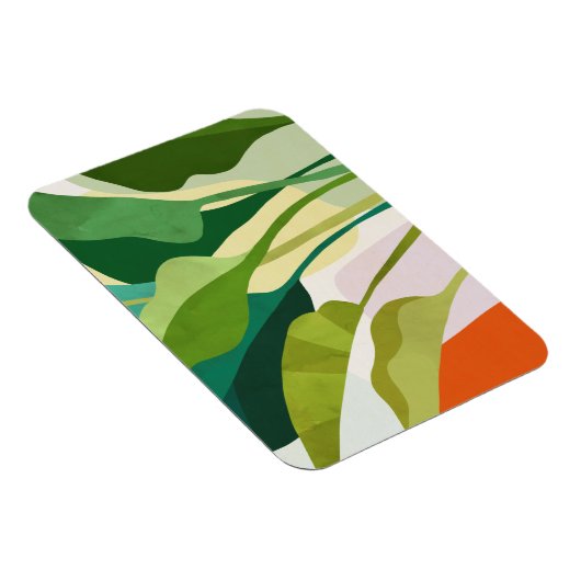 Tropische Blätter Magnet (Rechte Seite)