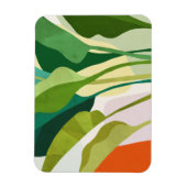 Tropische Blätter Magnet (Vertikal)