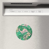 Tropische Blätter Magnet (In Situ (Geschirrspüler))