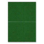 Tropische Blätter Moderne Hochzeitspass Tischnummer (Rückseite)