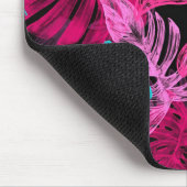 Tropische Blätter Mousepad (Ecke)