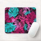 Tropische Blätter Mousepad (Mit Mouse)
