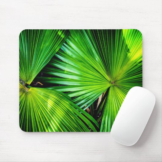 Tropische Blätter Mousepad (Mit Mouse)