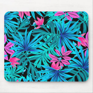 Tropische Blätter Mousepad