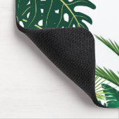 Tropische Blätter Mousepad (Ecke)