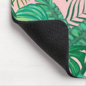 Tropische Blätter Mousepad (Ecke)
