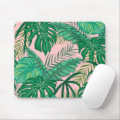 Tropische Blätter Mousepad (Mit Mouse)