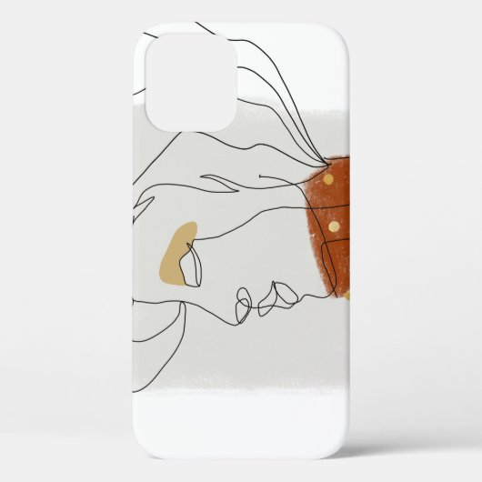 Tropische Blätter, Nahtloses Muster. Case-Mate iPhone Hülle (Rückseite)
