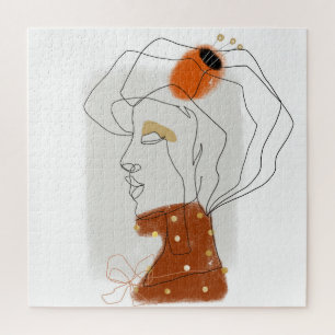 Tropische Blätter, Nahtloses Muster. Puzzle