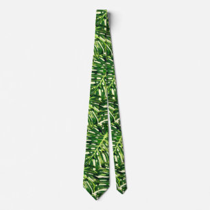 Tropische Blätter Neck Tie Krawatte
