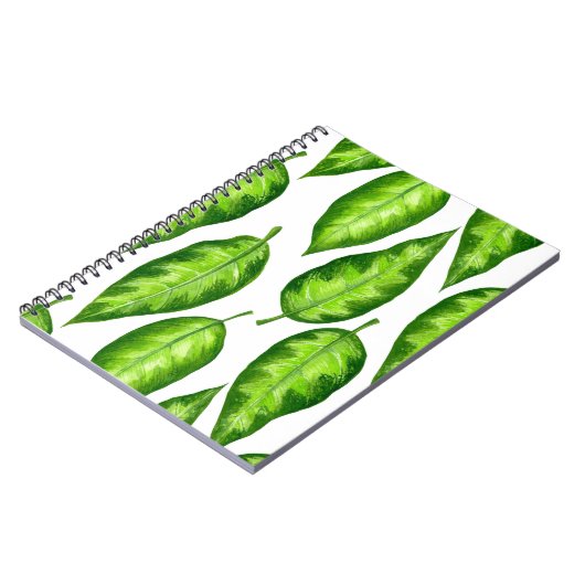 Tropische Blätter Notizblock (Linke Seite)