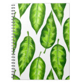 Tropische Blätter Notizblock (Vorderseite)