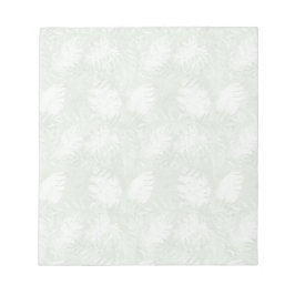 Tropische Blätter Notizblock