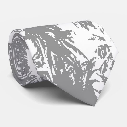 Tropische Blätter Palmen in Posterristik Krawatte (Gerollt)