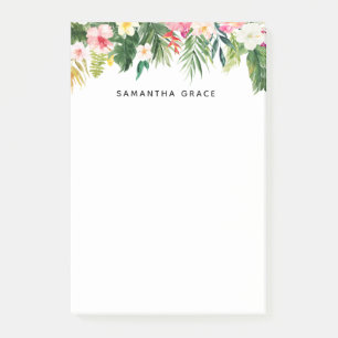 Tropische Blätter Personalisierte Post-it-Hinweise Post-it Klebezettel