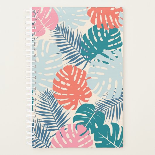 Tropische Blätter Planer (Vorderseite)