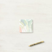 Tropische Blätter Post-it Klebezettel (Auf Schreibtisch)