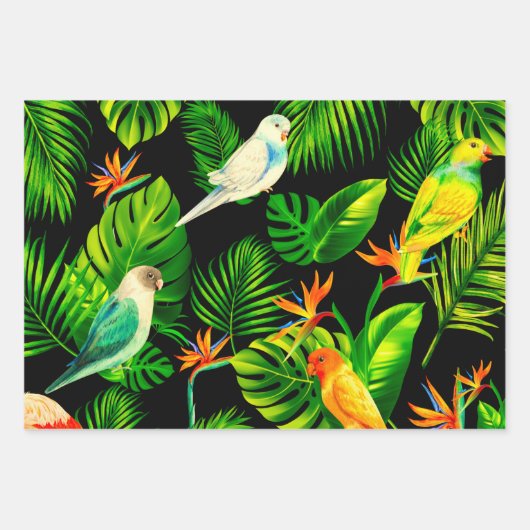 Tropische Blätter Regenwald (Vorderseite)