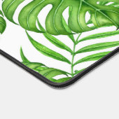 Tropische Blätter Schreibtischunterlage (Ecke)