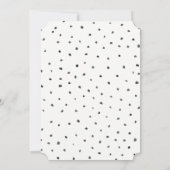 Tropische Blätter | Sommerliche Party Einladung (Rückseite)