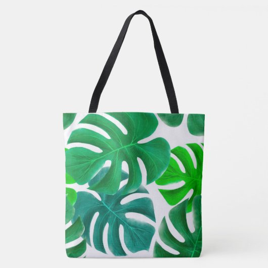 Tropische Blätter Tasche (Vorderseite)