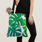Tropische Blätter Tasche (Von Nahem)