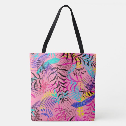 Tropische Blätter Tasche (Vorderseite)