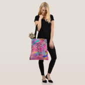 Tropische Blätter Tasche (Am Model)