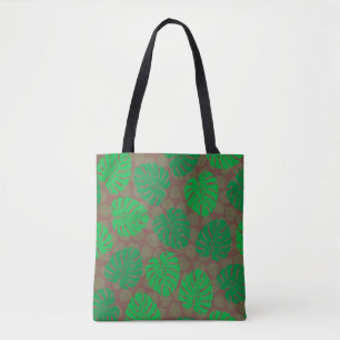 tropische Blätter Tasche