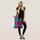 Tropische Blätter Tasche (Am Model)