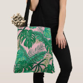 Tropische Blätter Tasche (Von Nahem)