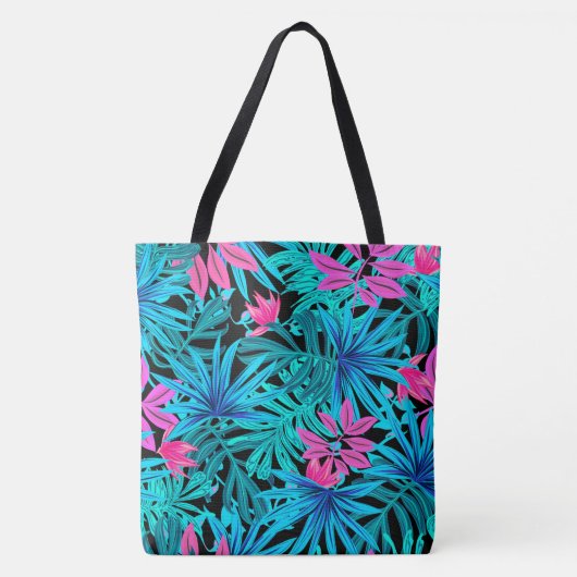 Tropische Blätter Tasche (Vorderseite)
