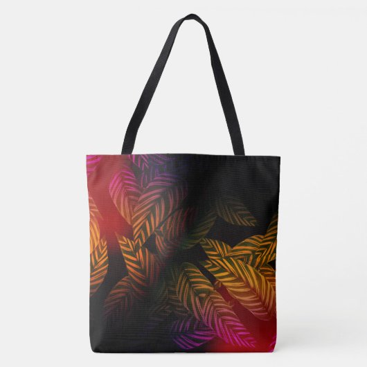 Tropische Blätter Tasche (Vorderseite)