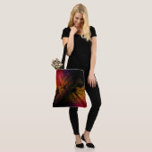 Tropische Blätter Tasche (Am Model)
