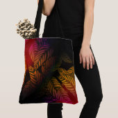 Tropische Blätter Tasche (Von Nahem)