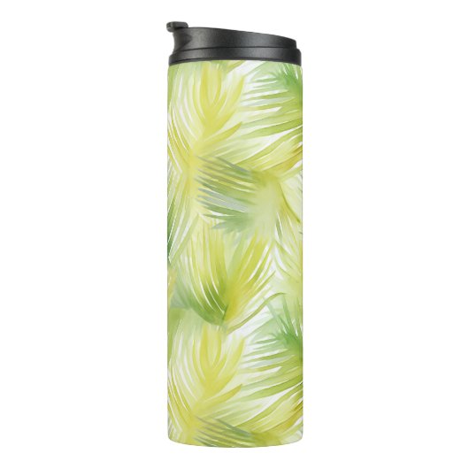 Tropische Blätter Thermosbecher (Nach rechts gedreht)