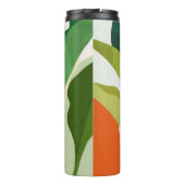 Tropische Blätter Thermosbecher (Rückseite)