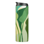Tropische Blätter Thermosbecher (Nach rechts gedreht)